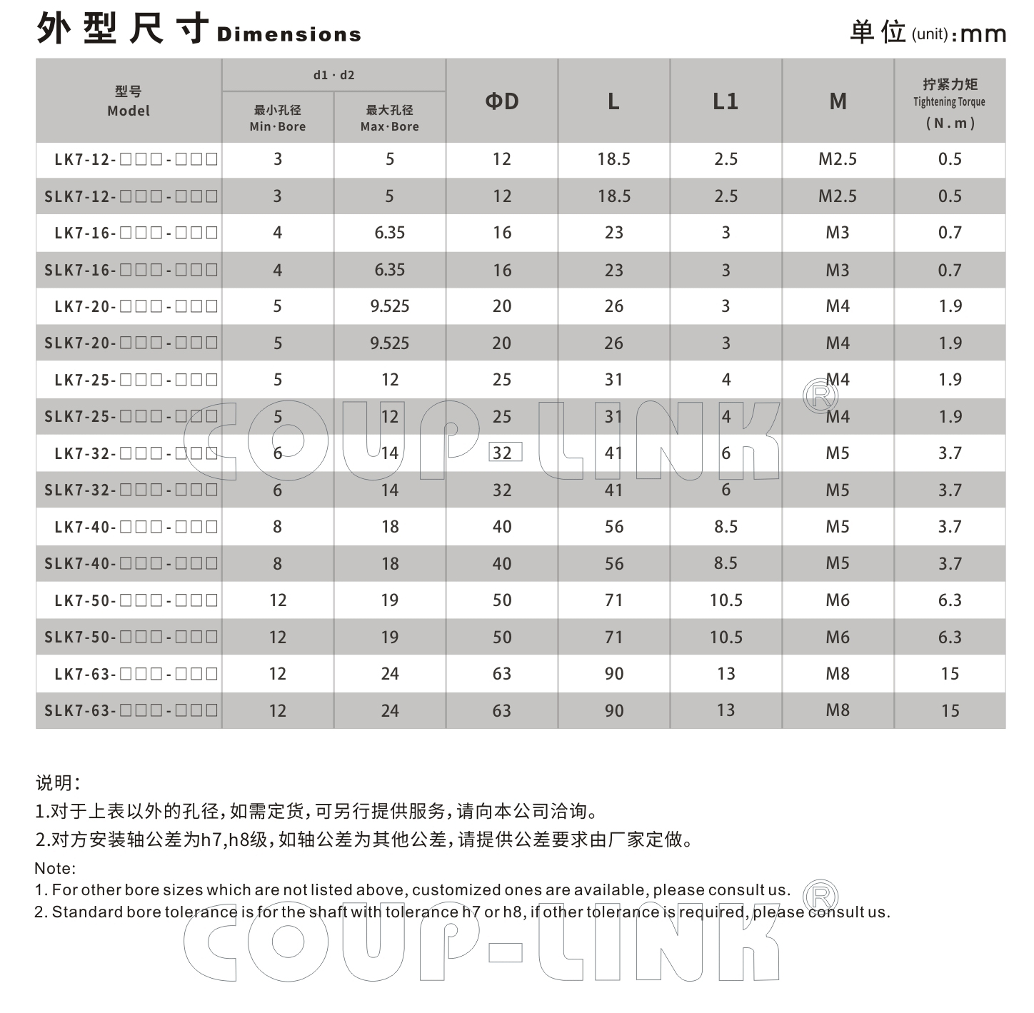 LK7系列 定位螺丝固定平行式_联轴器种类-广州菱科自动化设备有限公司