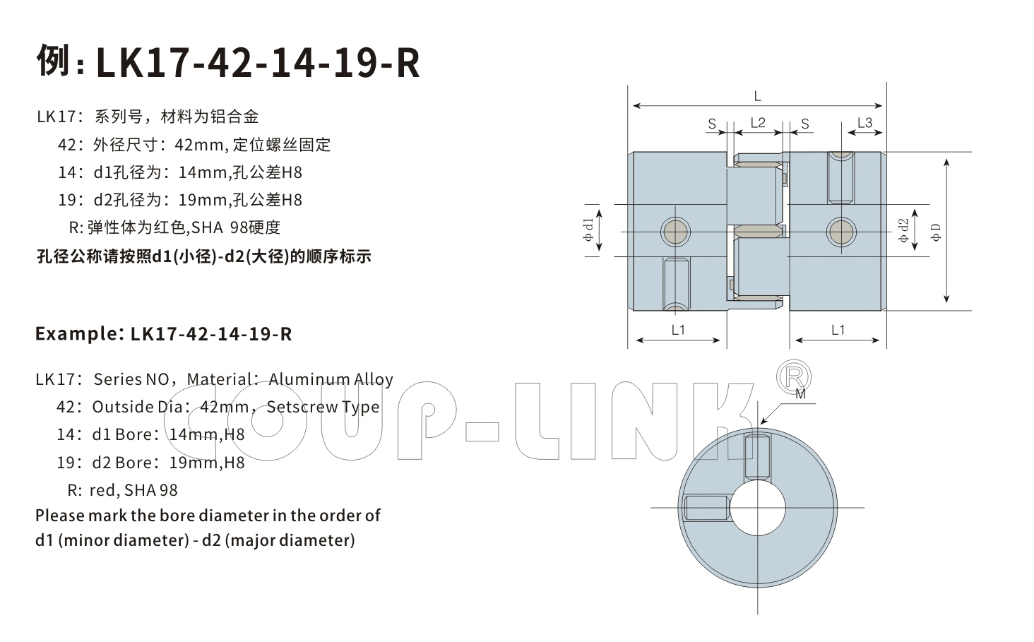 定位螺丝固定型梅花det365娱乐官网LK17系列-det365娱乐官网厂家