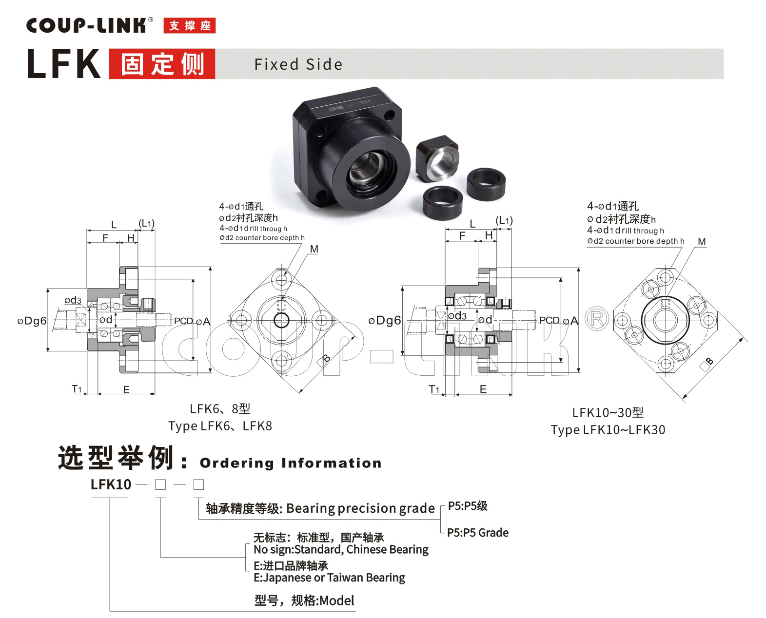 LFK 固定侧_联轴器种类-广州菱科自动化设备有限公司
