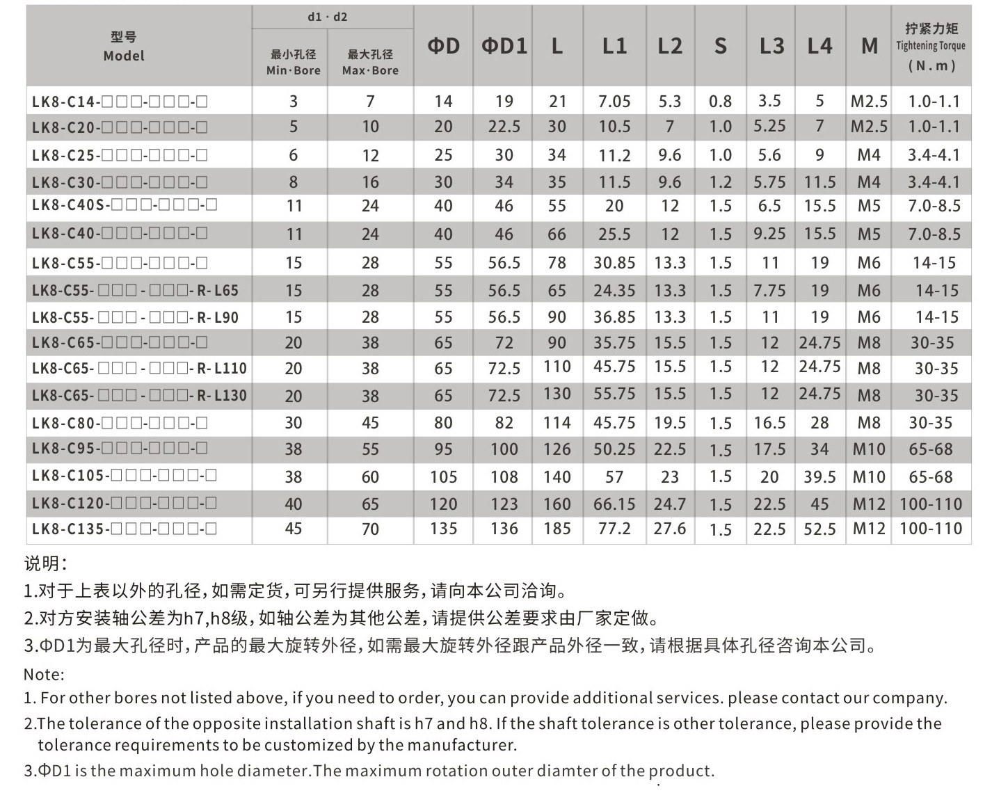 LK8系列 夹紧螺丝固定型梅花联轴器_联轴器种类-广州菱科自动化设备有限公司