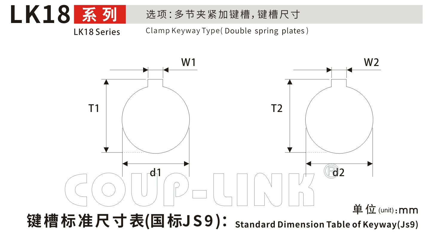 LK18系列（经济型） 多节夹紧螺丝固定式（膜片联轴器）_联轴器种类-广州菱科自动化设备有限公司