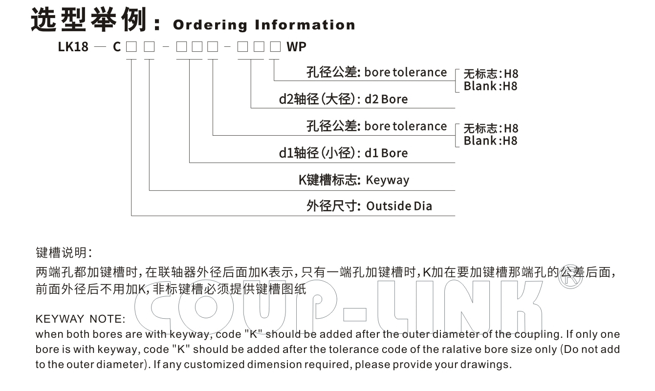 LK18系列（经济型） 多节夹紧螺丝固定式（膜片联轴器）_联轴器种类-广州菱科自动化设备有限公司